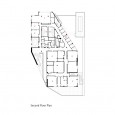 Chaparral Science Hall by Yazdani Studio Second floor plan