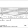 Cultural Sport complex for Disabled Northern Elevation   section G