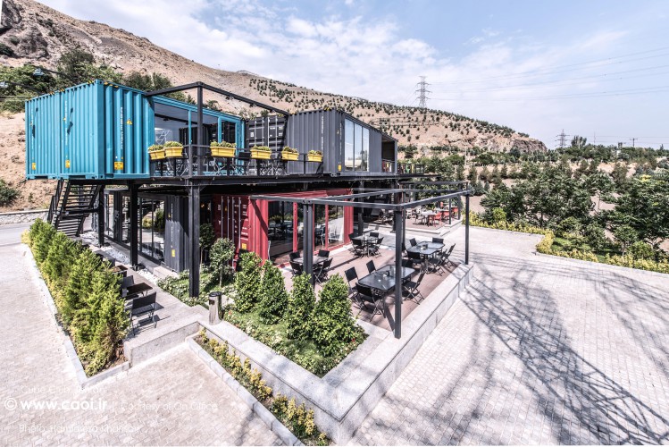 Cube Club in Tehran On Office container architecture  5 
