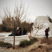 White dome  Farabi campus of Art university of Tehran in Karaj  4 