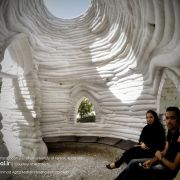 White dome  Farabi campus of Art university of Tehran in Karaj  7 