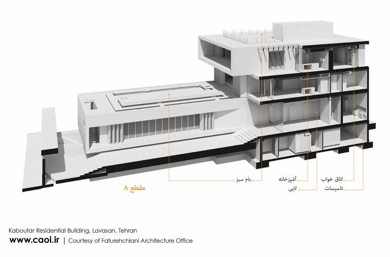 KABOUTAR RESIDENTIAL BUILDING Section A