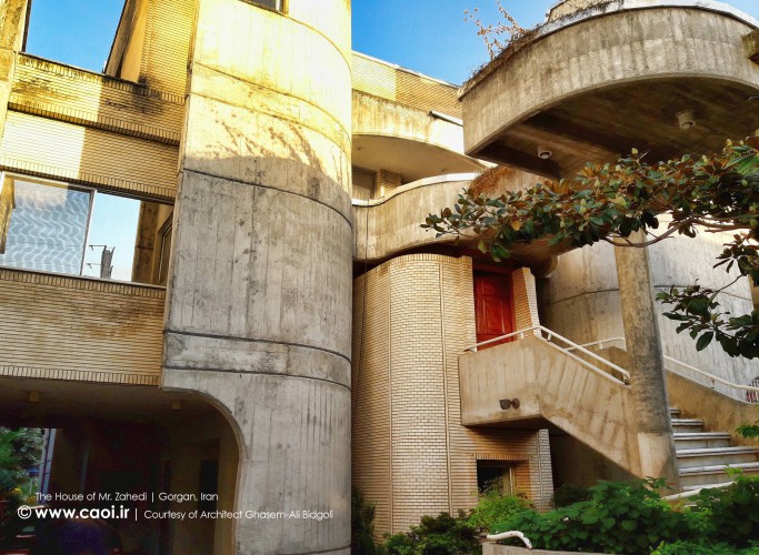 The house of Mr.Zahedi in Gorgan in Iran by Architect GhasemAli Bidgoli  2 