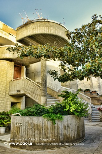 The house of Mr.Zahedi in Gorgan in Iran by Architect GhasemAli Bidgoli  5 