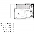 Amini House in Bukan Iran by Kelvan Office First floor plan