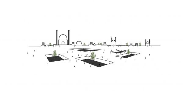 Golshahr Mosque and Plaza in Karaj by Saffar Studio Diagrams  12 