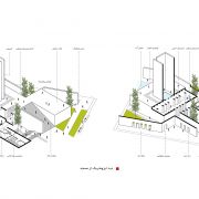 Golshahr Mosque and Plaza in Karaj by Saffar Studio Isometric 5 Golshahr Mosque and Plaza in Karaj by Saffar Studio Isometric 5