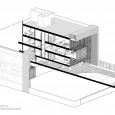 Aramesh Office Building Section Isometric