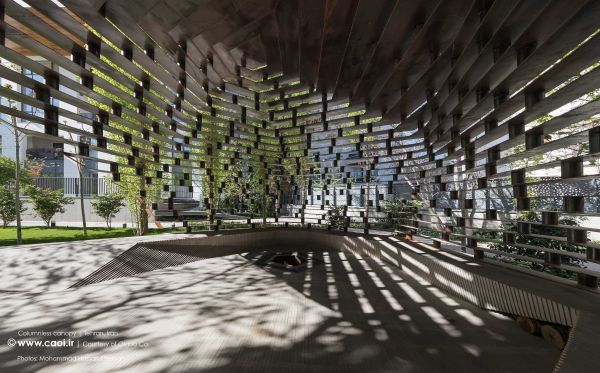 Columnless canopy in Tehran by Olgoo Architecture Office Iranian Architecture  12 