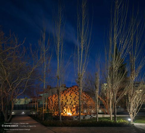 Columnless canopy in Tehran by Olgoo Architecture Office Iranian Architecture  21 