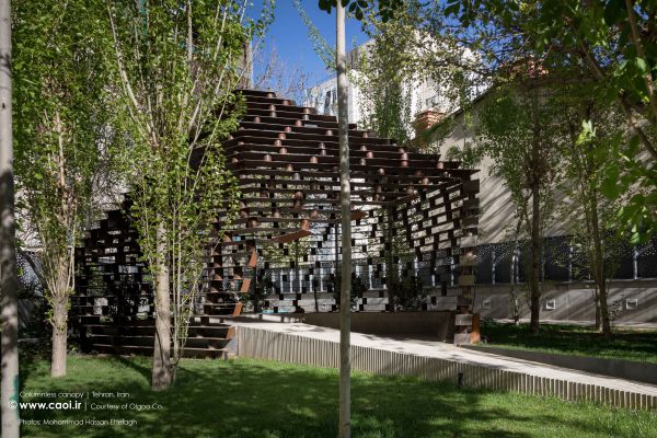 Columnless canopy in Tehran by Olgoo Architecture Office Iranian Architecture  2 