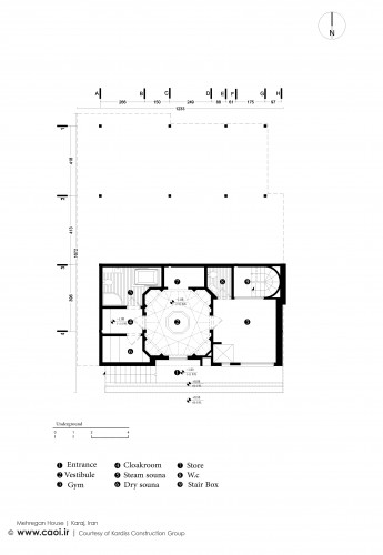 New Basement Plan Mehregan House