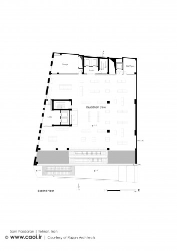 Sam Pasdaran in Tehran by Razan Architects 2nd Plan
