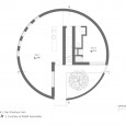 Snail Shell Retreat in Iran Ground Floor Plan