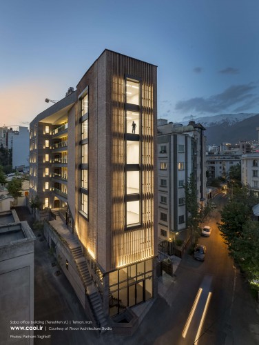 Saba Office Building in Tehran by 7Hoor Architecture Studio  2 