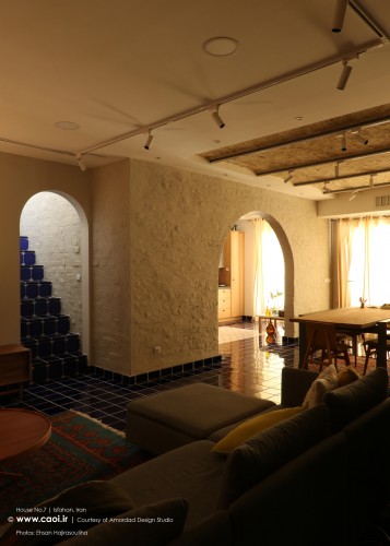 خانه شماره‌ ۷ اصفهان | پروژه بازسازی از گروه طراحی امرداد، کامران کوپایی