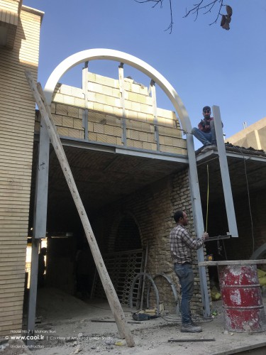Under Construction photos of House No7 in isfahan by Amordad Design Studio  6 