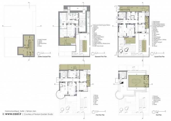 Plans of Hanna Boutique Hotel  1 