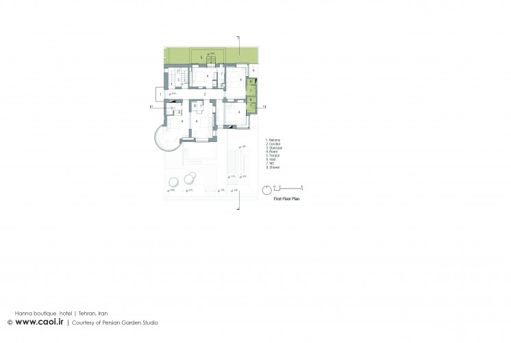 Plans of Hanna Boutique Hotel  5 