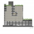 Elevation  of Gandom Building in Tehran by Olgoo Architecture Office  1 