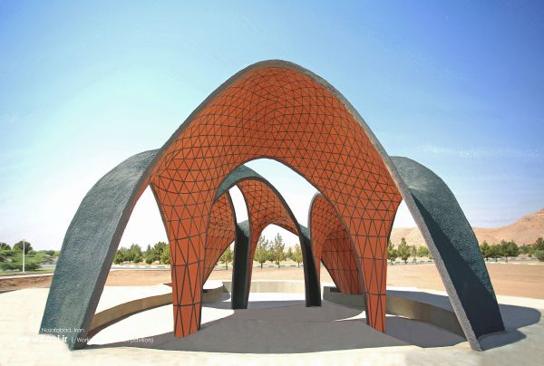 Kooshk research pavilion in Najafabad Isfahan Iran  2 