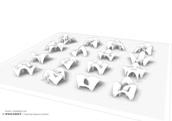 Kooshk research pavilion Student Research Workshop Prototype