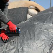 Kooshk research pavilion in Iran Student research workshop Construction Photos  14 