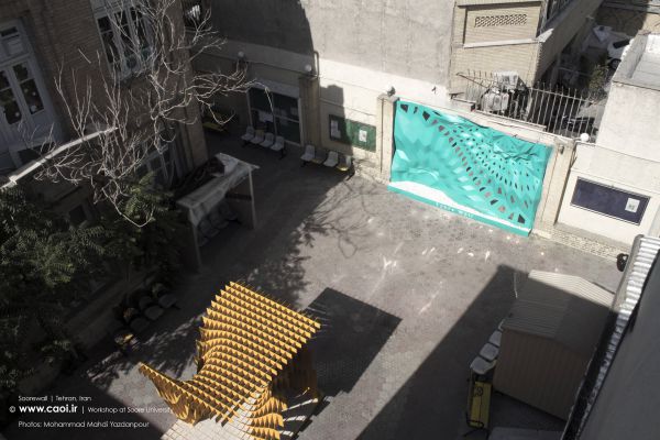 Soorewall Architecture workshop in Soore University in Tehran  6 