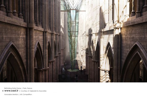 Rethinking Notre Dame In search of Life by Hajizadeh and Associates Honorable Mention  7 