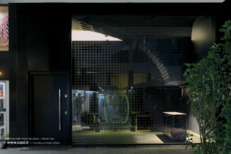Richard Mille Watch Boutique in Tehran Interior Design by Dash Architecture Office  1 