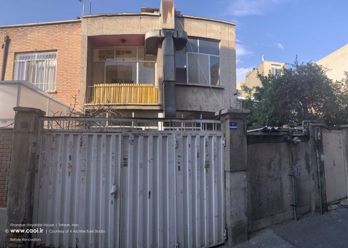Before Renovation Project Khaneye Hayatdar House in Tehran  1 