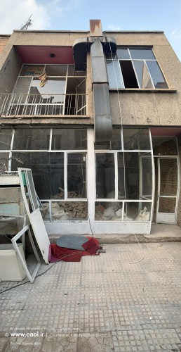 Before Renovation Project Khaneye Hayatdar House in Tehran  2 