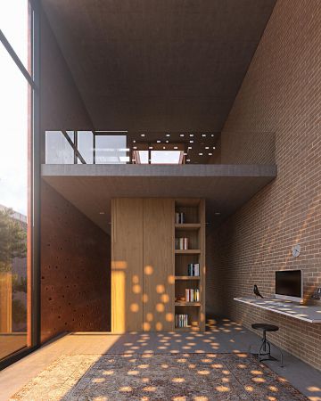Khalvat Khaneh Saffar studio Conceptual Architecture Design  17 