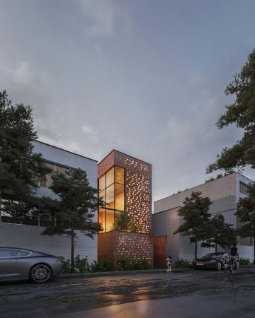 Khalvat Khaneh Saffar studio Conceptual Architecture Design  5 