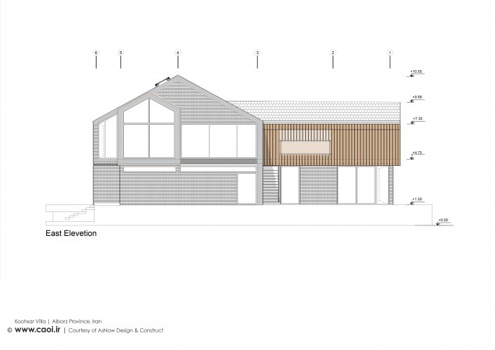 Elevations Koohsar Villa AsNow Design and Construct  1 