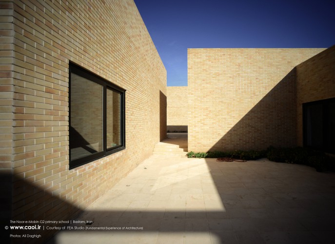 The Noor e Mobin G2 primary school in Bastam FEA Studio Iranian Architecture  12 