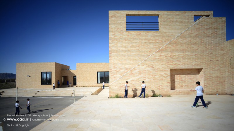 The Noor e Mobin G2 primary school in Bastam FEA Studio Iranian Architecture  7 