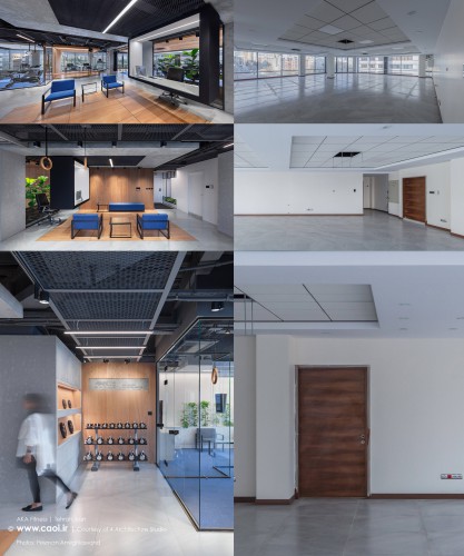 AKA fitness in Kamranieh Tehran 4 Architecture Studio Before After photos  2 