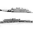 West and East Elevation of National Library of Iran West and East Elevation of National Library of Iran