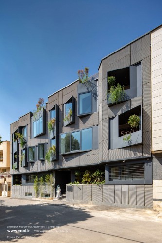 Shimigiah Residential Apartment Double Side Shiraz Ashari Architects  2 
