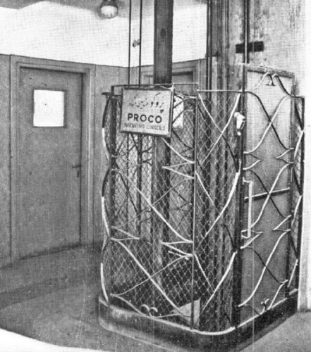 The first elevator designed in Iran and installed in the first tower in Tehran