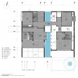 First Floor Plan Villa Maadi in Gilavand Iran by Dida Architecture Office