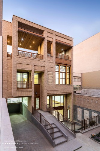 عمارت نظر در اصفهان, دفتر معماری میان, Nazar Mansion in Isfahan, Mian Office