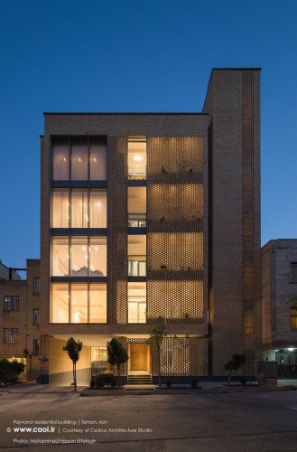 Payvand residential building, Cedrus Architecture Studio, ساختمان مسکونی پیوند, دفتر معماری سدروس