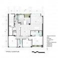 Typical Plan Payvand residential building Tehran Cedrus Architecture Studio