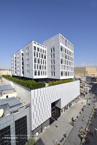 Pransa Commercial Office Complex Tehran DOT Architects CAOI  1 