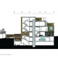 Section A Aban villa in Tehran Harirchi Architects Zand Harirchi