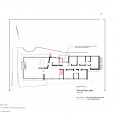 Ground floor plan Removed and added items Villa in Elahiyeh by Houshang Seyhoun Re drawing by CAOI Ground floor plan Removed and added items Villa in Elahiyeh by Houshang Seyhoun Re drawing by CAOI