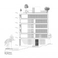Elevation Sepinoud Residential Building Tehran Cedrus Architecture Studio CAOI  1 