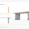 Table design Border of Living Office  5 